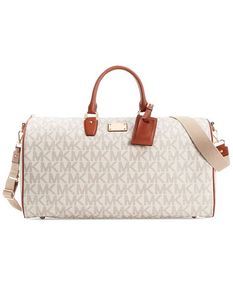 michael kors travel bag sale|michael kors overnight weekender bag.